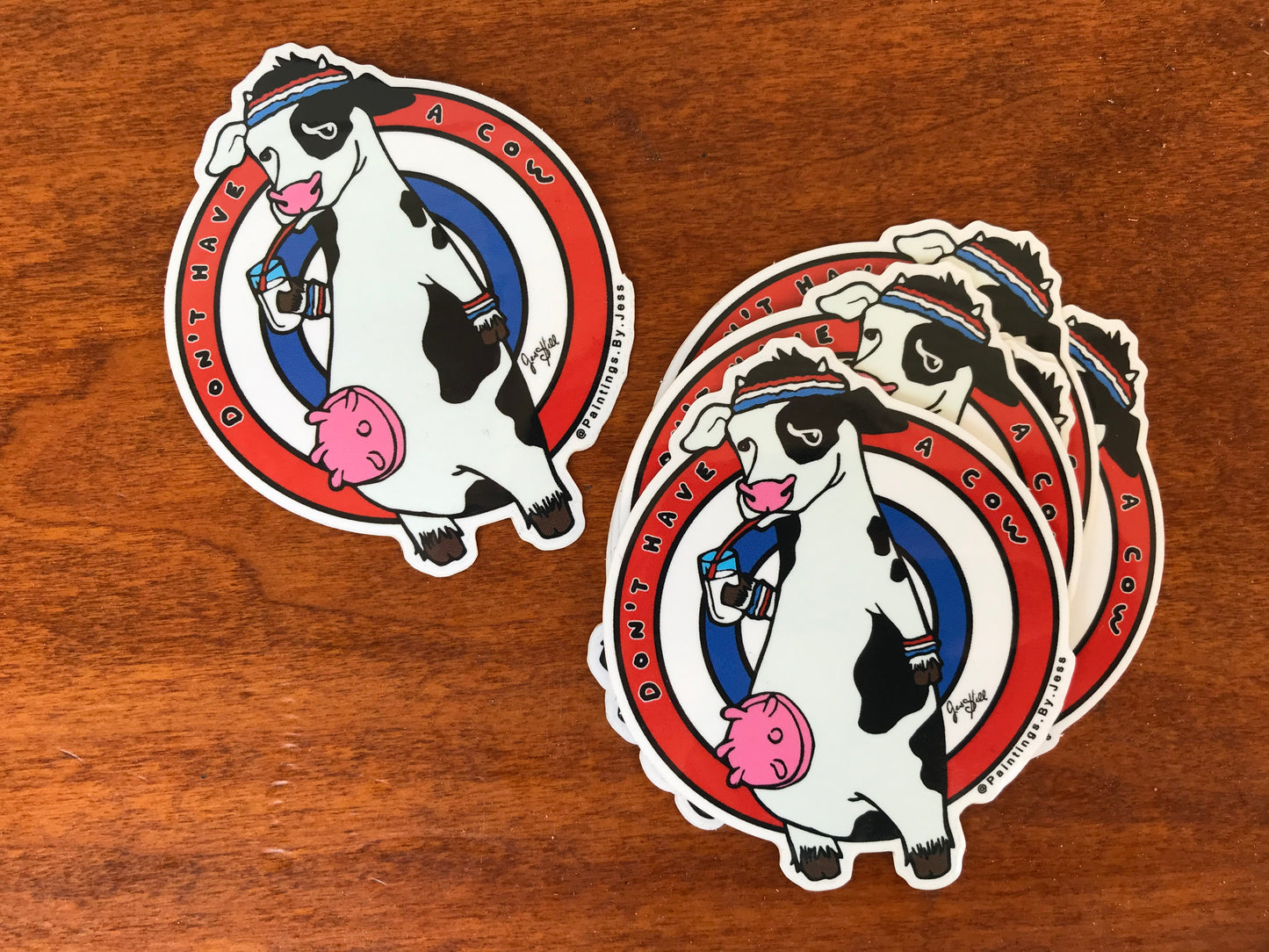 ‘Don't Have a Cow’ Sticker